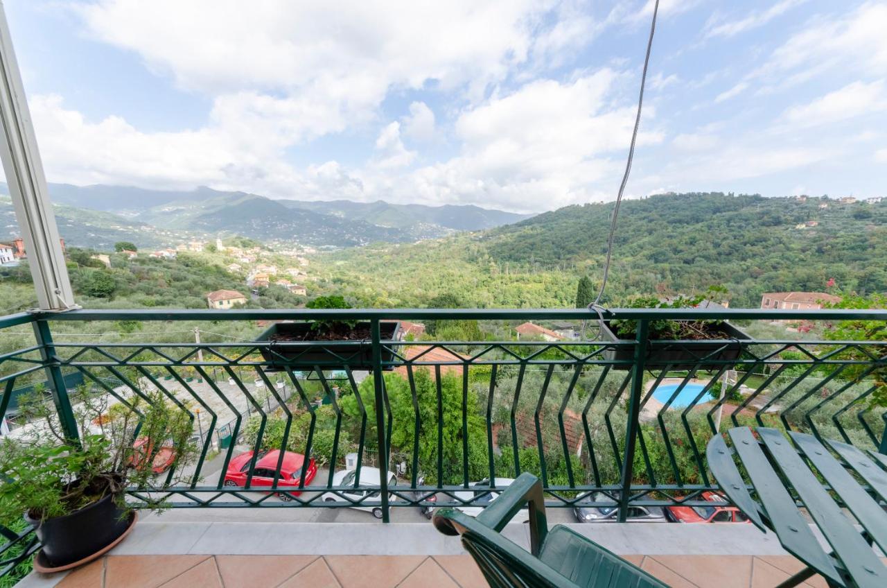 Ca' Do Pescou, Charming 2,Bedroom Apartment With Stunning Hill Views Overlooking The Greenery ラッパロ エクステリア 写真